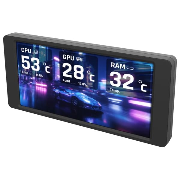 Amazon.co.jp: Thermaltake 6.0inch LCD Screen Kit Black View 390